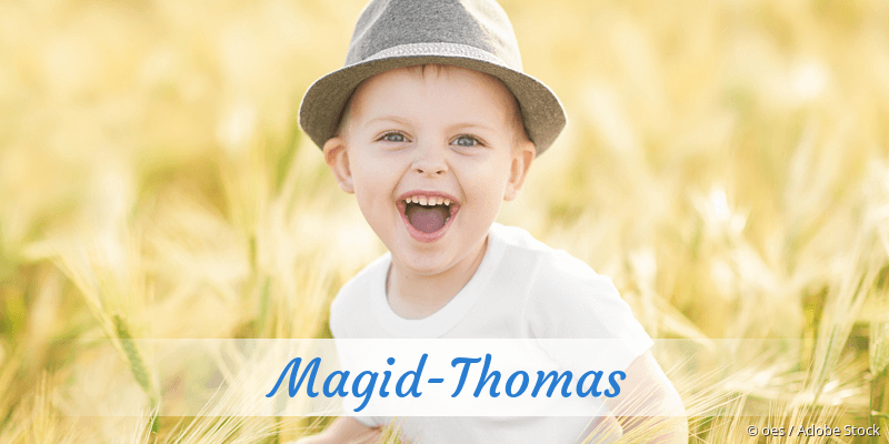 Baby mit Namen Magid-Thomas