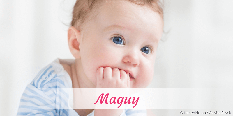 Baby mit Namen Maguy
