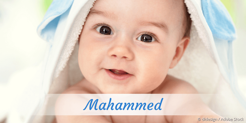 Baby mit Namen Mahammed