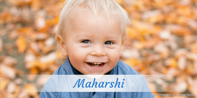 Baby mit Namen Maharshi