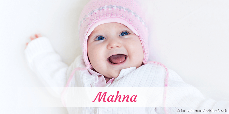 Baby mit Namen Mahna