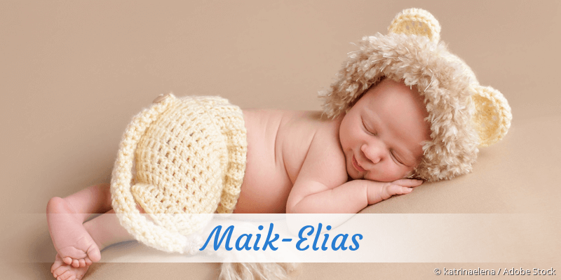Baby mit Namen Maik-Elias