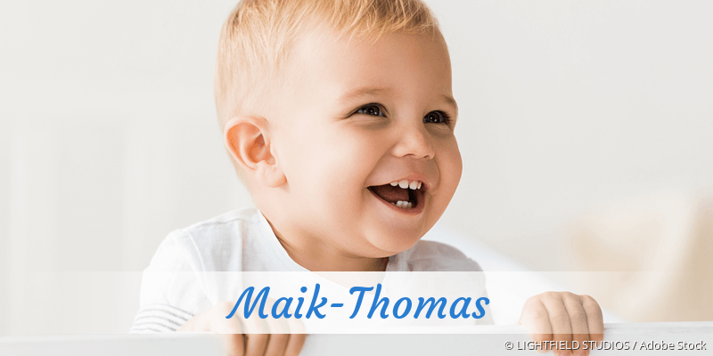 Baby mit Namen Maik-Thomas