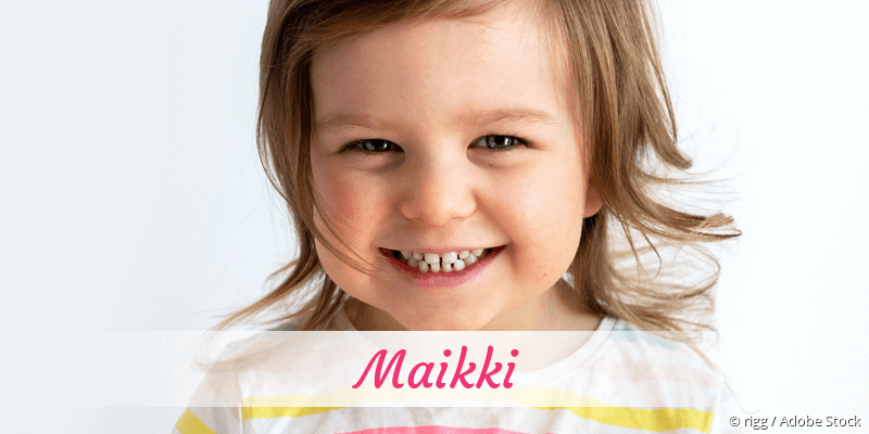 Baby mit Namen Maikki