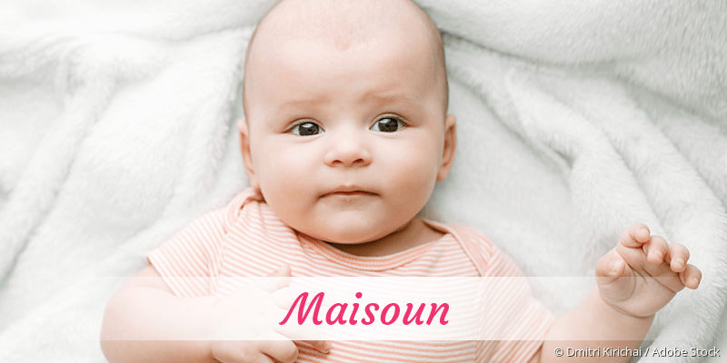 Baby mit Namen Maisoun