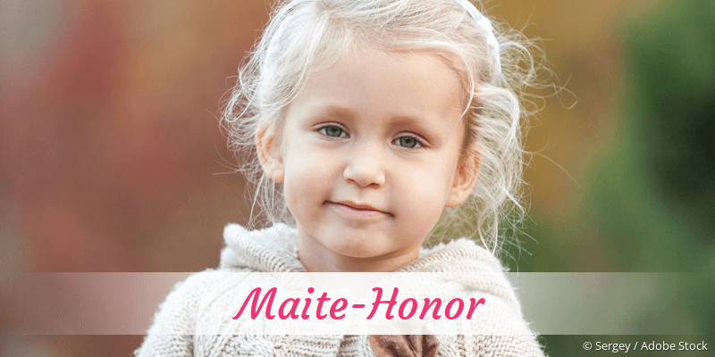 Baby mit Namen Maite-Honor