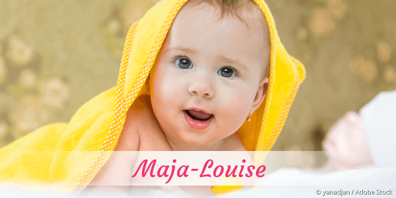 Baby mit Namen Maja-Louise