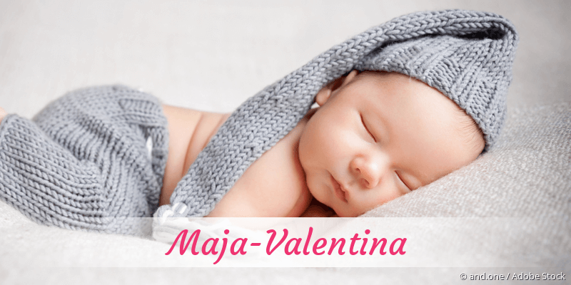 Baby mit Namen Maja-Valentina