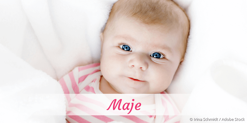 Baby mit Namen Maje