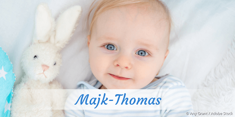 Baby mit Namen Majk-Thomas