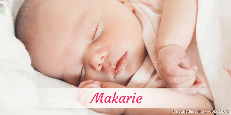 Baby mit Namen Makarie