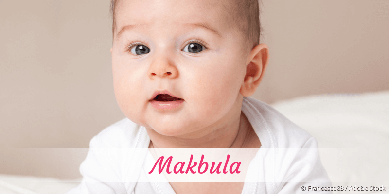 Baby mit Namen Makbula