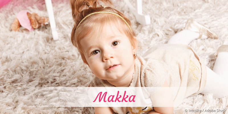 Baby mit Namen Makka