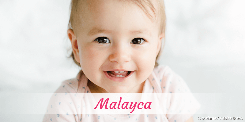 Baby mit Namen Malayca