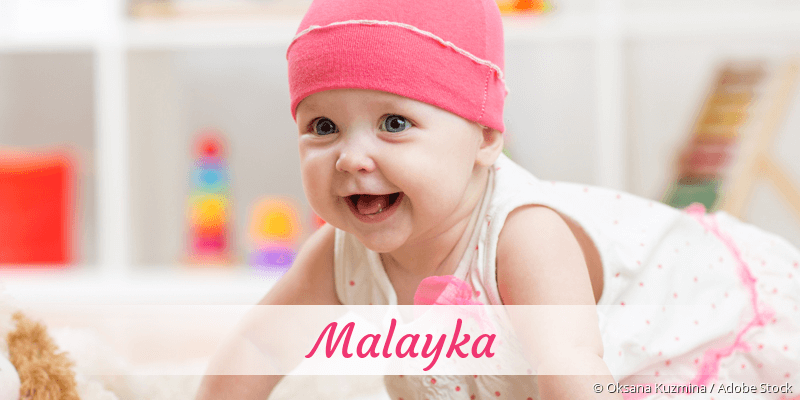 Name Malayka als Bild