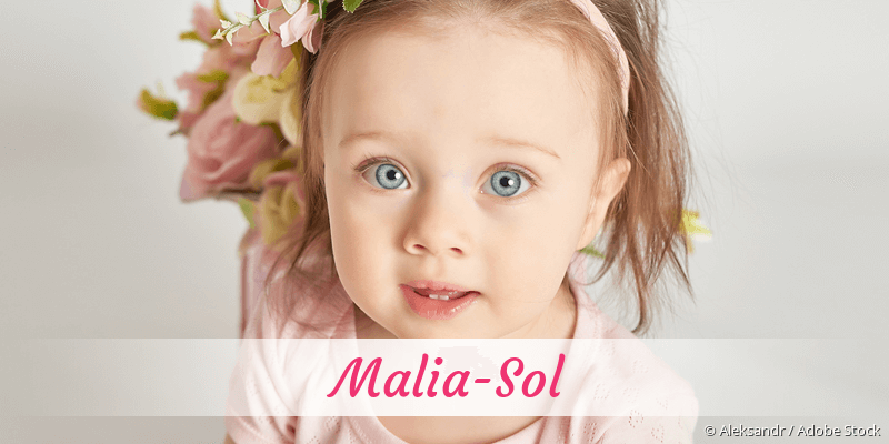Baby mit Namen Malia-Sol