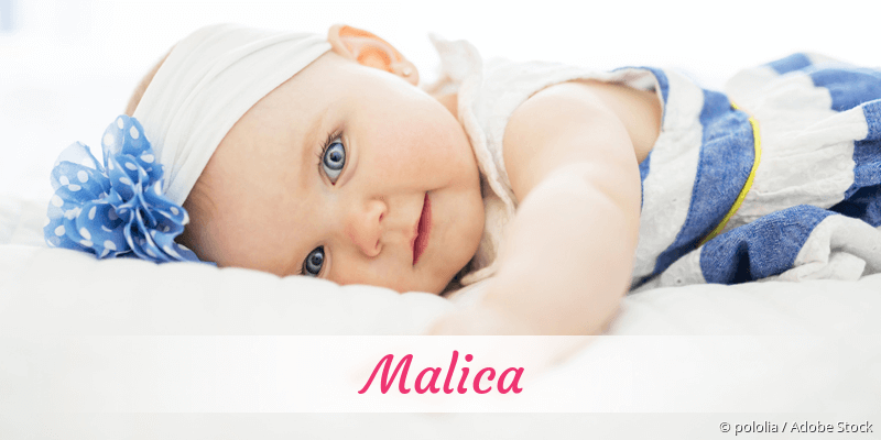 Baby mit Namen Malica