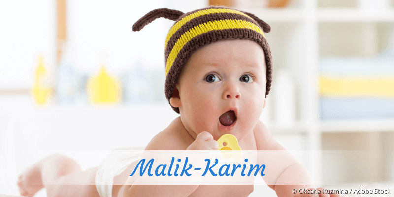 Baby mit Namen Malik-Karim