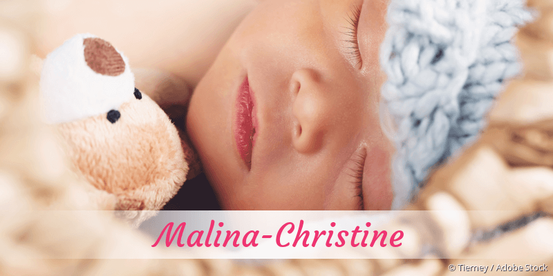 Baby mit Namen Malina-Christine