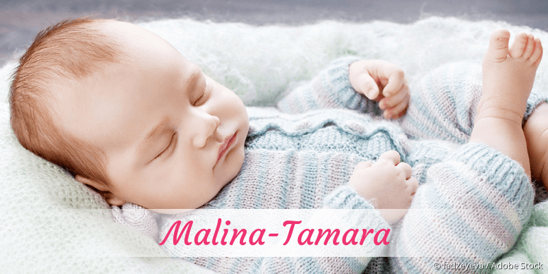 Baby mit Namen Malina-Tamara