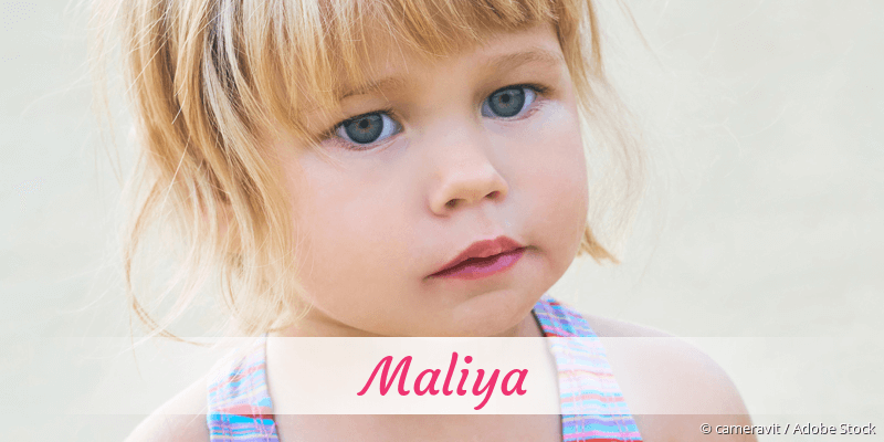 Baby mit Namen Maliya