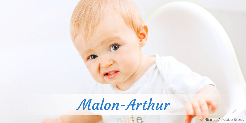 Baby mit Namen Malon-Arthur