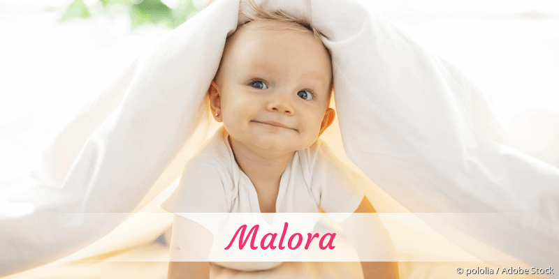 Name Malora als Bild