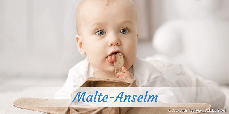 Baby mit Namen Malte-Anselm