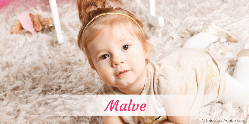 Baby mit Namen Malve