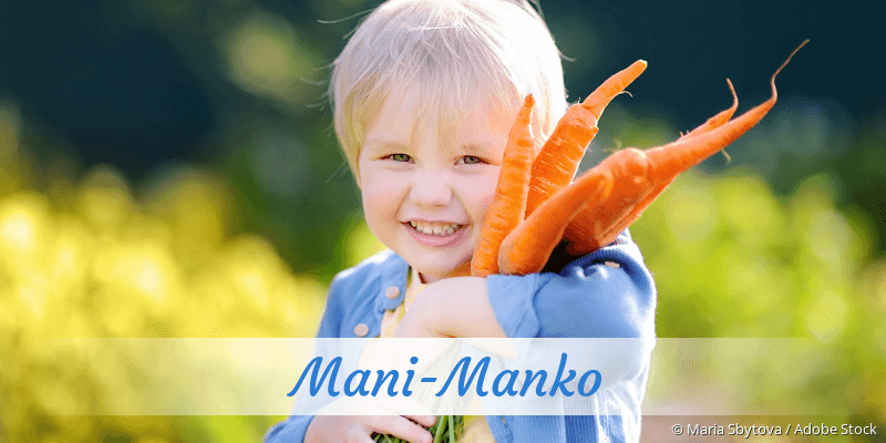 Baby mit Namen Mani-Manko