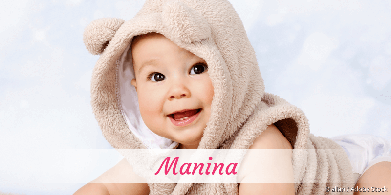 Baby mit Namen Manina