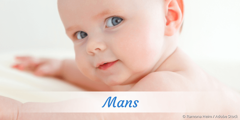 Baby mit Namen Mans