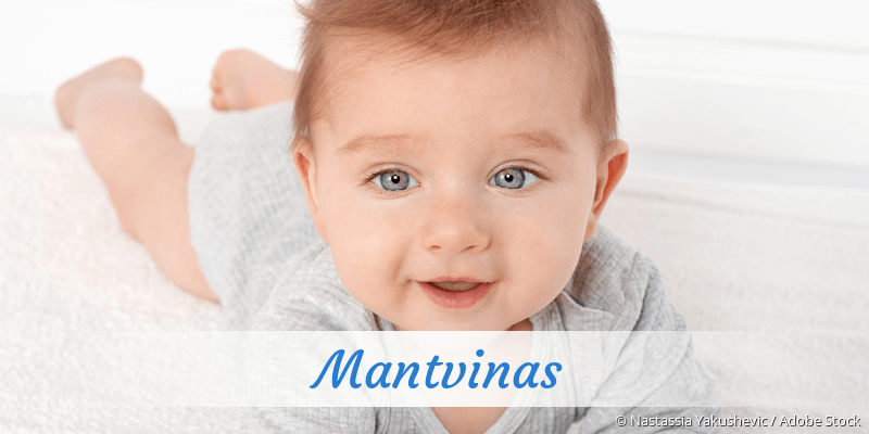 Baby mit Namen Mantvinas