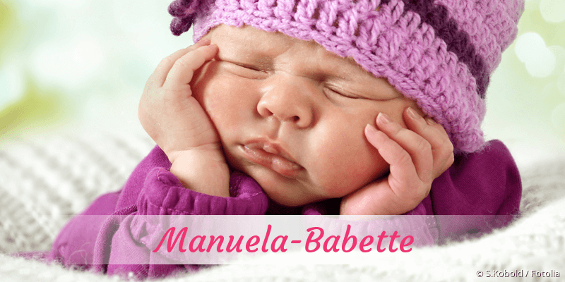 Baby mit Namen Manuela-Babette