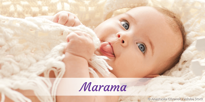 Baby mit Namen Marama