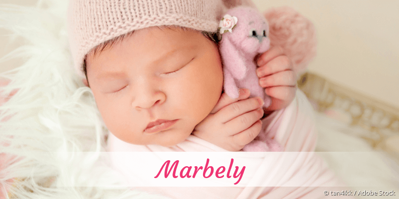 Baby mit Namen Marbely