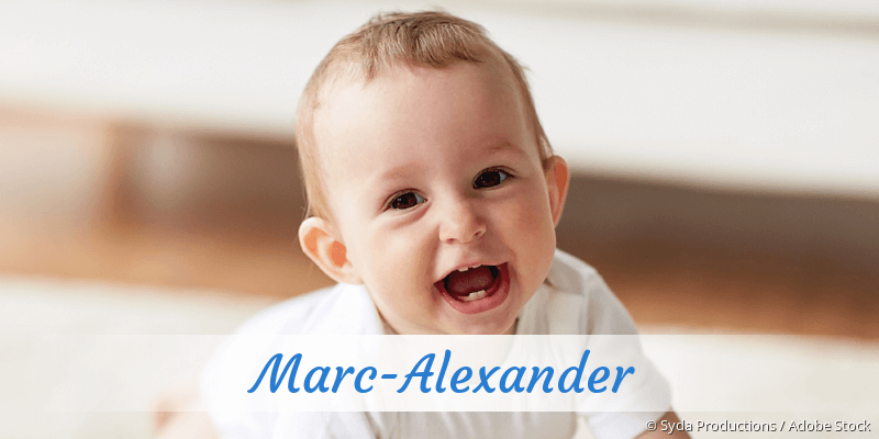 Baby mit Namen Marc-Alexander