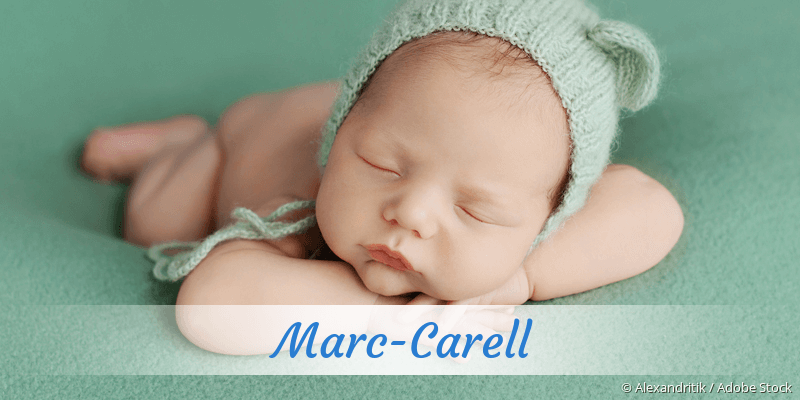 Baby mit Namen Marc-Carell