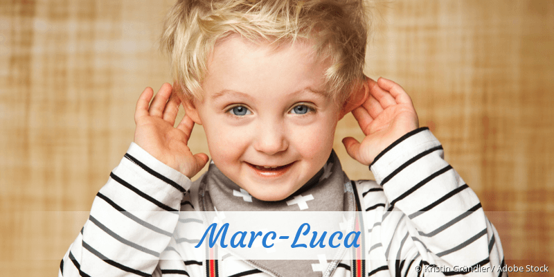 Baby mit Namen Marc-Luca