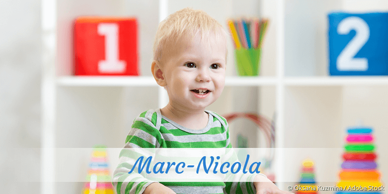 Baby mit Namen Marc-Nicola