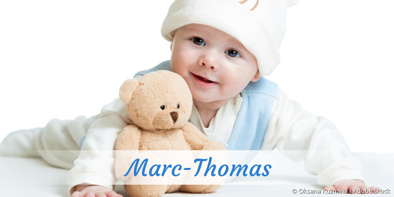 Baby mit Namen Marc-Thomas