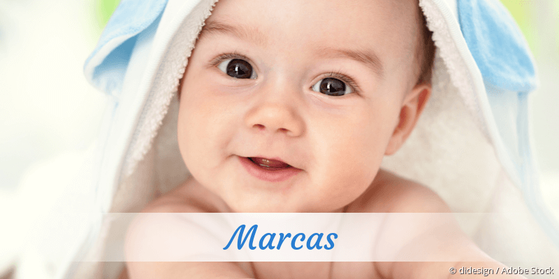 Baby mit Namen Marcas