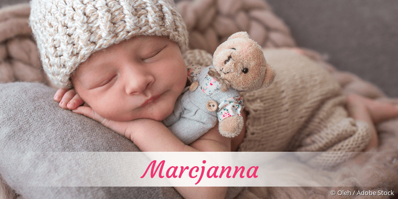 Baby mit Namen Marcjanna