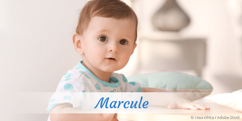 Baby mit Namen Marcule