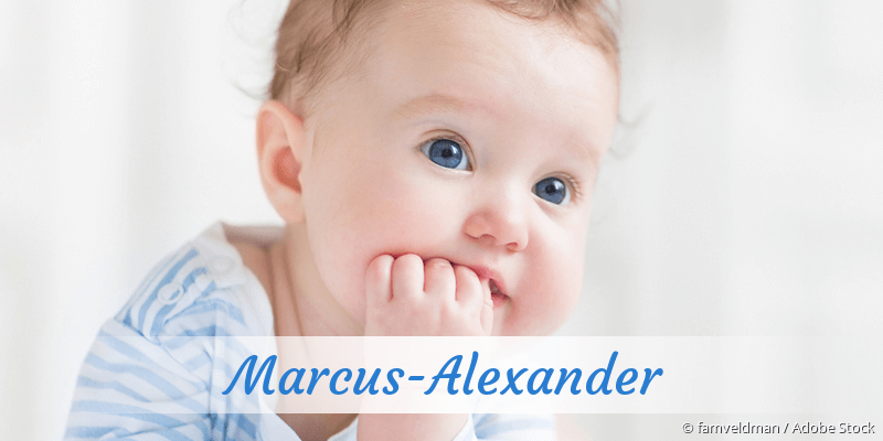 Baby mit Namen Marcus-Alexander