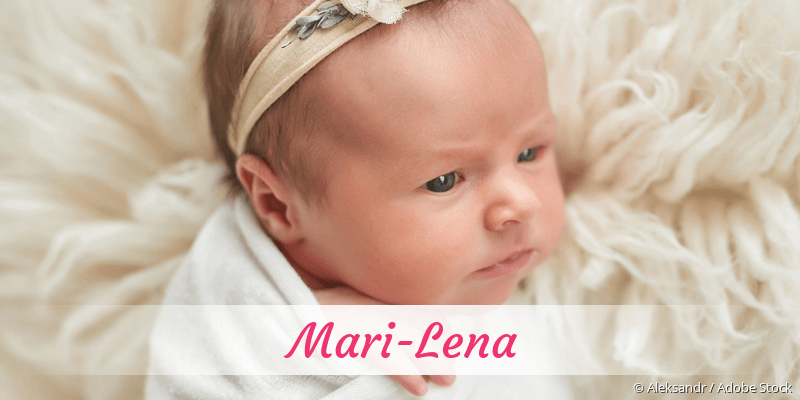 Baby mit Namen Mari-Lena