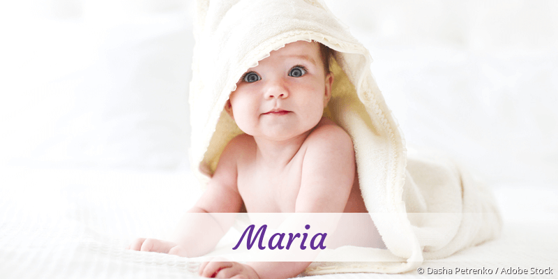 Baby mit Namen Maria