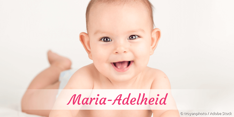 Baby mit Namen Maria-Adelheid