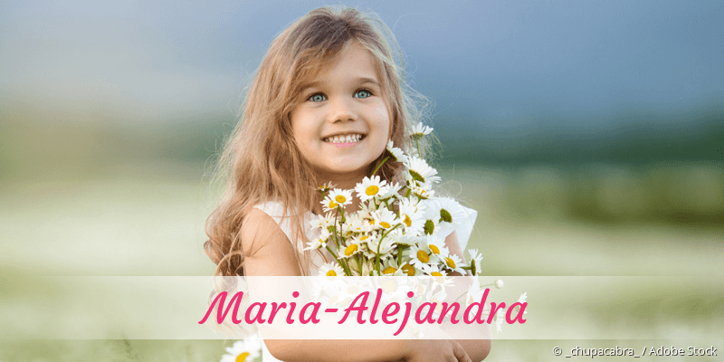 Baby mit Namen Maria-Alejandra