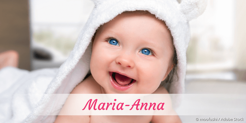 Baby mit Namen Maria-Anna